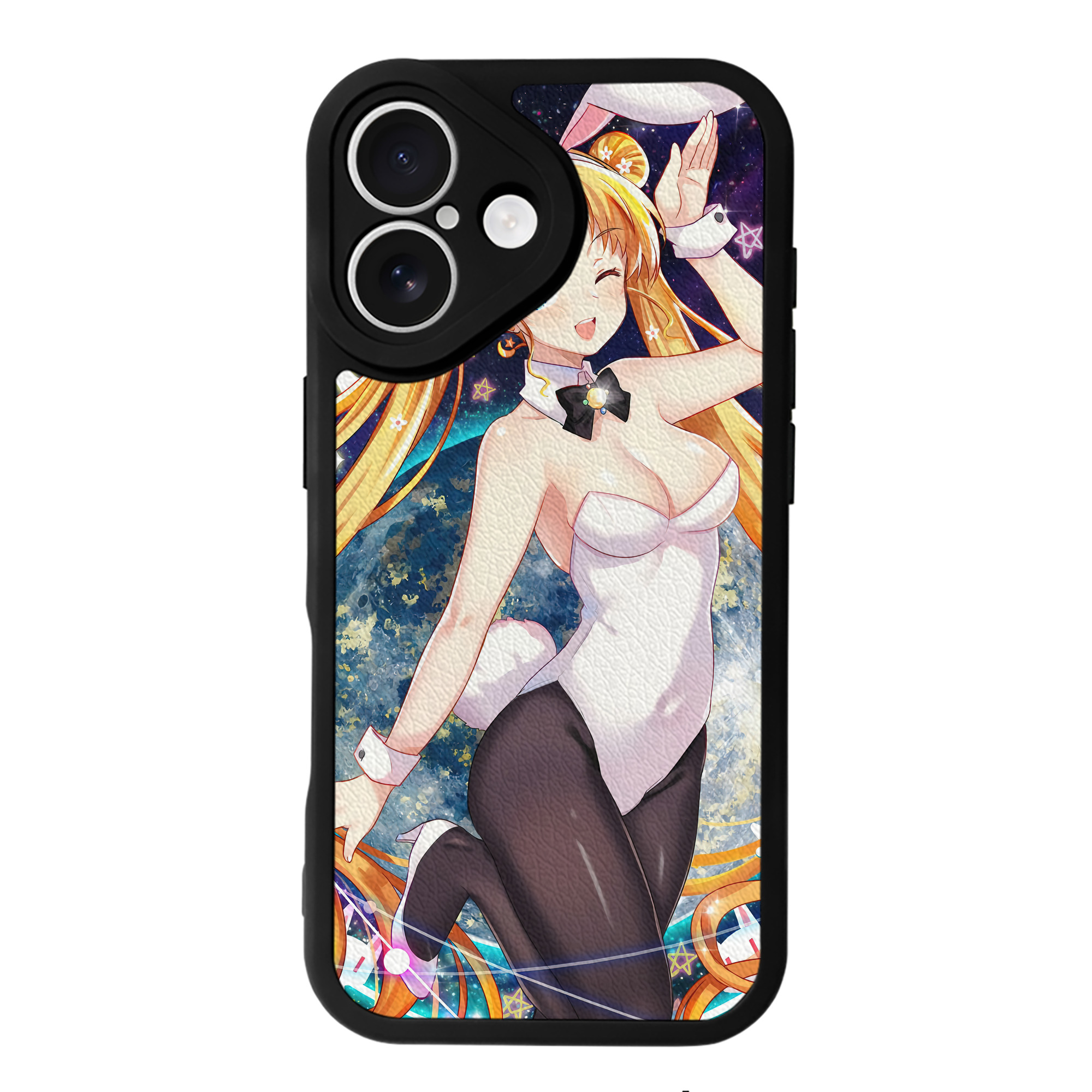 （画像用） 美少女戦士セーラームーン Sailor Moon 【iPhone 16シリーズ対応】シリコンスマホケース（レザー調） 材質：シリコン